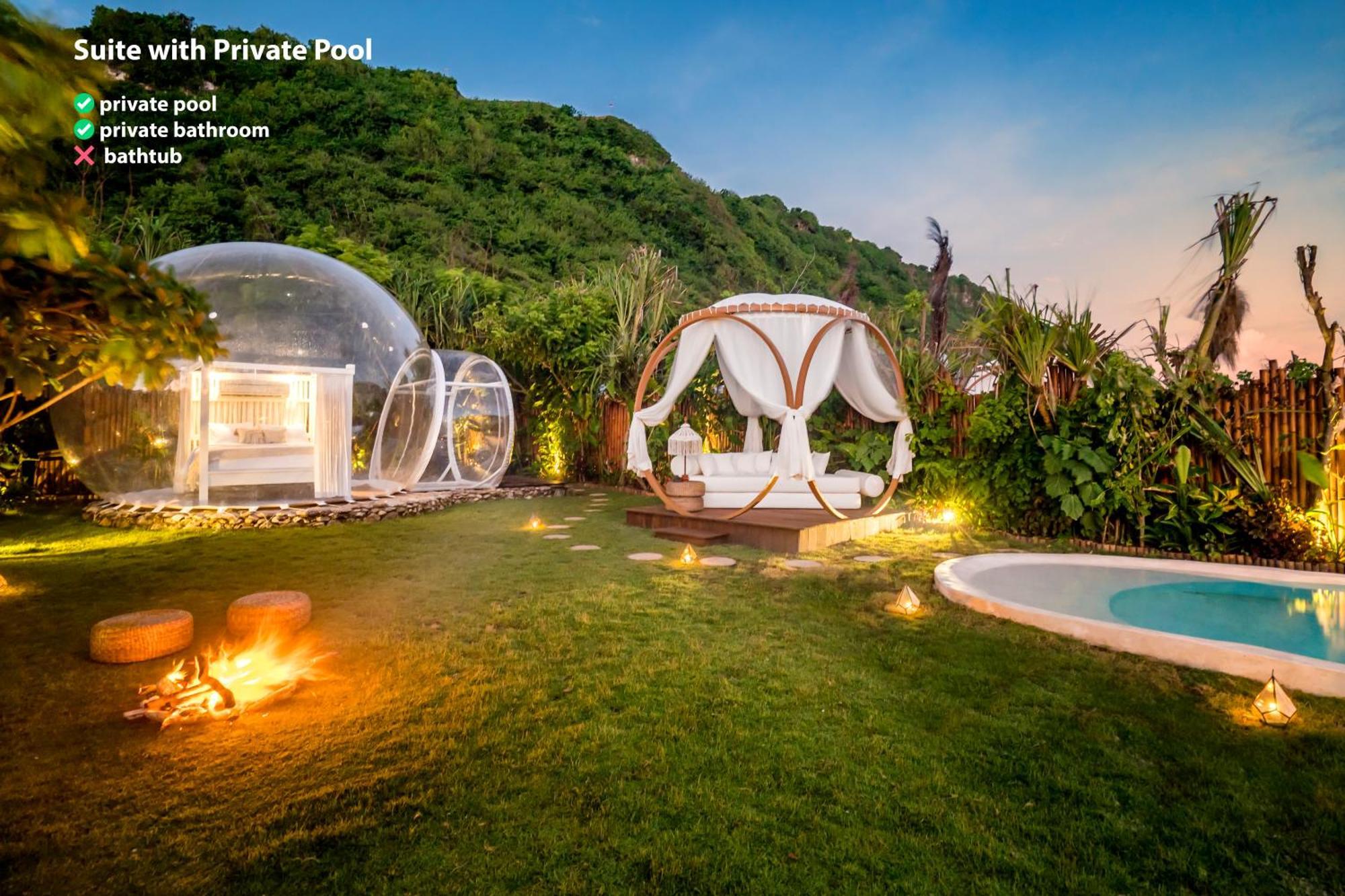 Bubble Hotel Nyang Nyang - Adults Only Uluwatu Eksteriør billede
