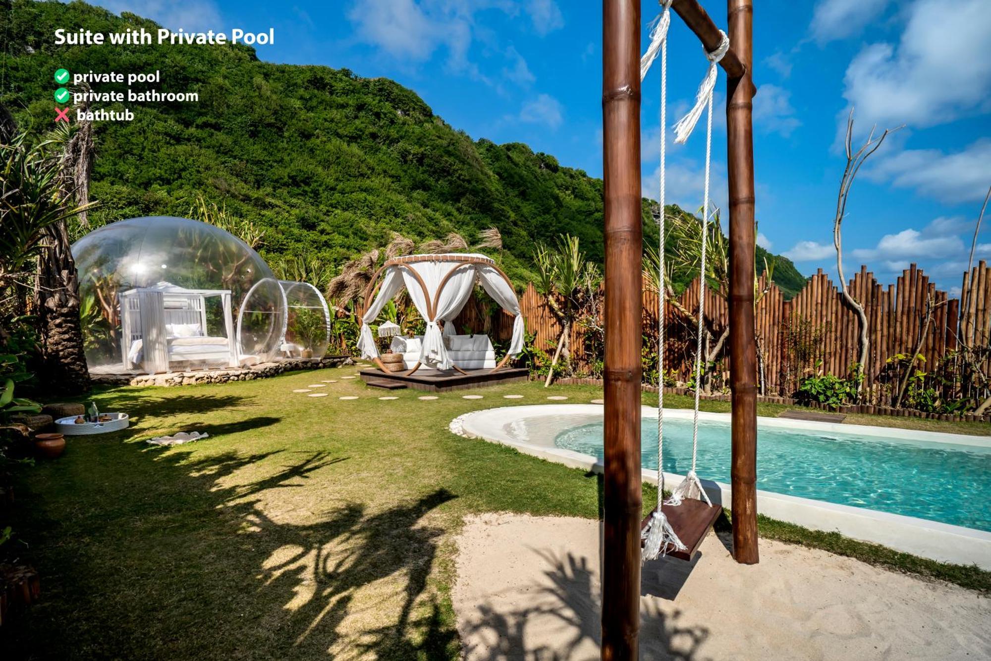 Bubble Hotel Nyang Nyang - Adults Only Uluwatu Eksteriør billede