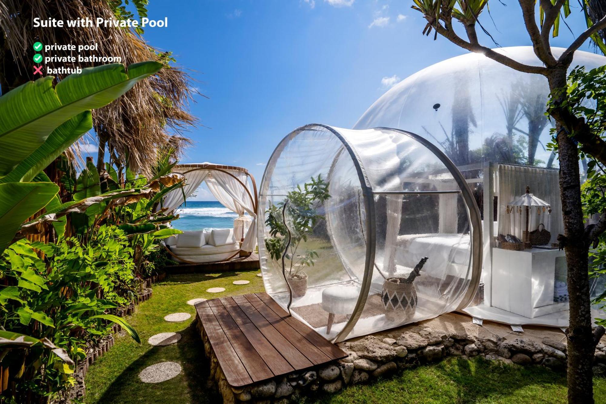 Bubble Hotel Nyang Nyang - Adults Only Uluwatu Eksteriør billede