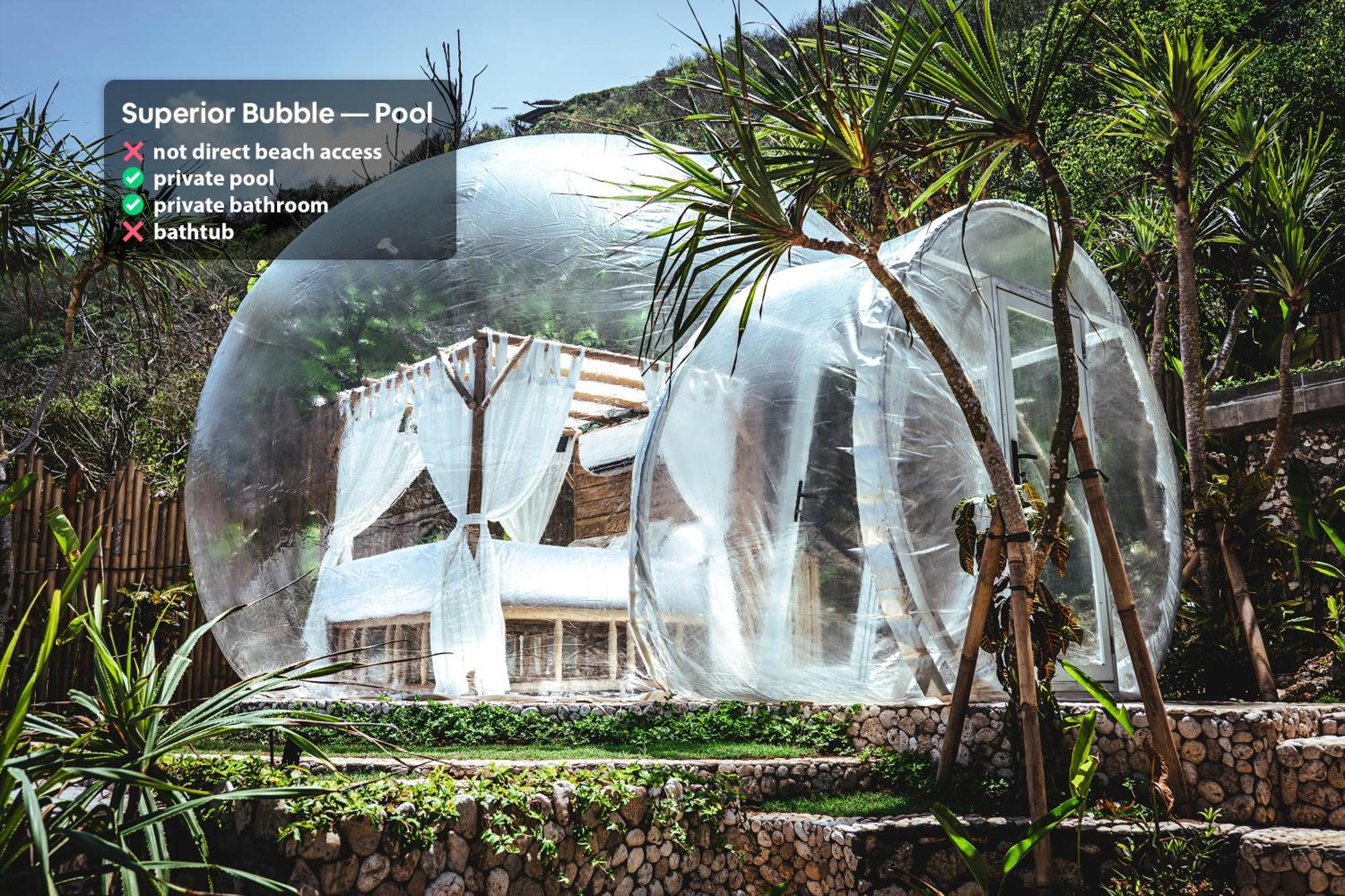 Bubble Hotel Nyang Nyang - Adults Only Uluwatu Eksteriør billede