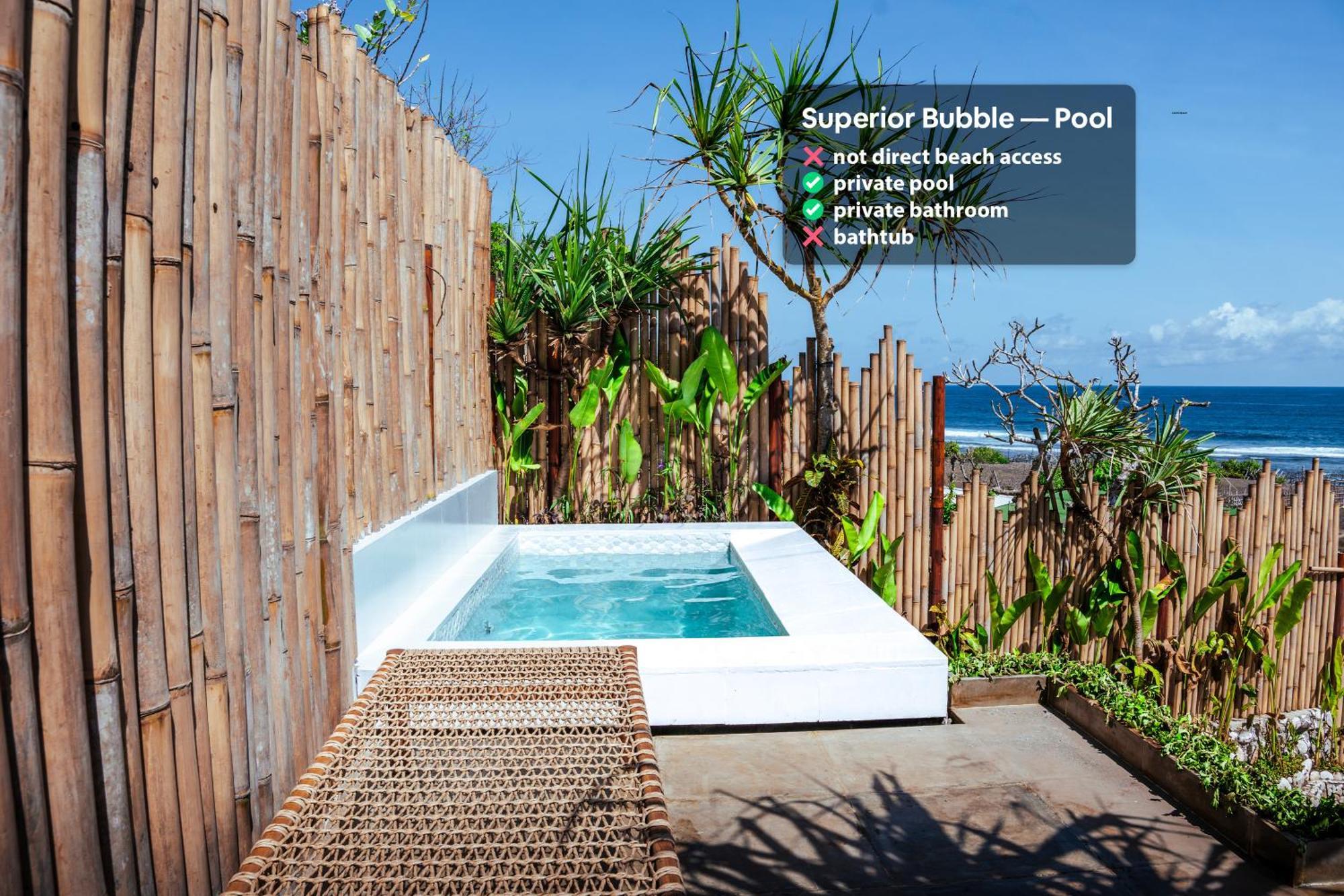 Bubble Hotel Nyang Nyang - Adults Only Uluwatu Eksteriør billede